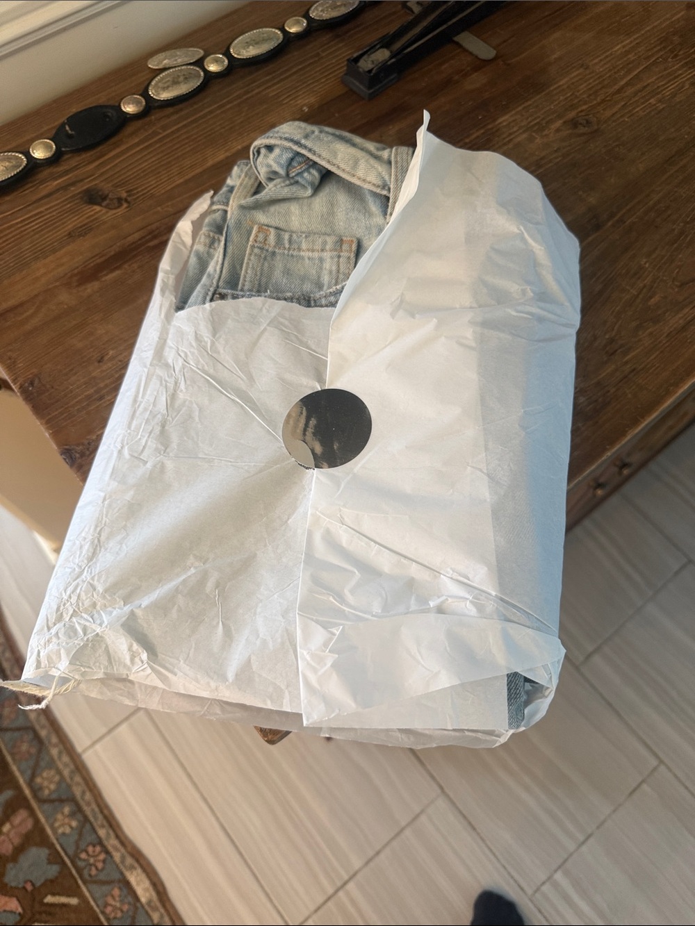 Light Blue Denim Jacket - Casual Women's Outerwear
